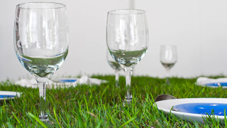 Illustration for article titled This Dining Table Needs To Be Mowed